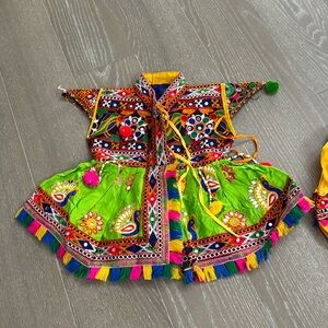 Kids traditional Indian set like new - size 6-12 months
